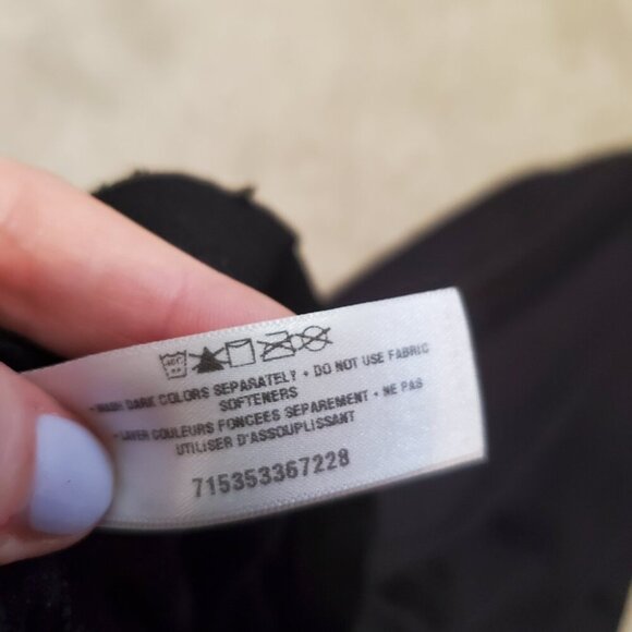 PATAGONIA Women's Large Capilene Base Layer Bottoms Pants Breathable Mesh Black - Picture 10 of 14